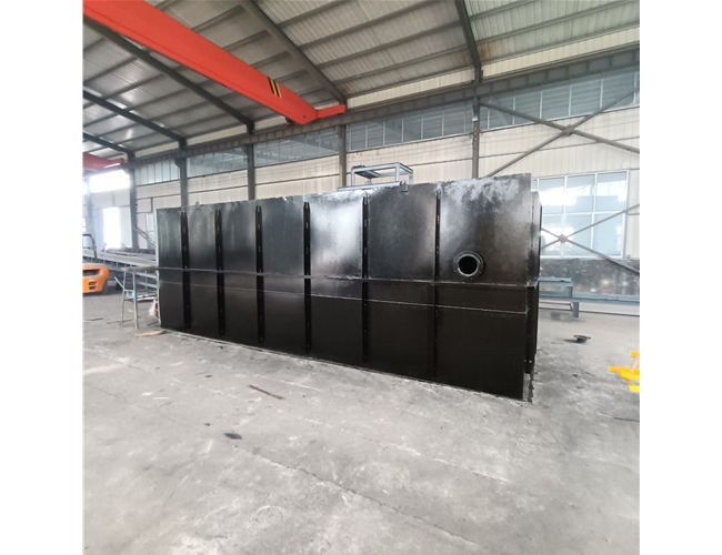 浙江客戶定制的地埋式污水處理設(shè)備已完工