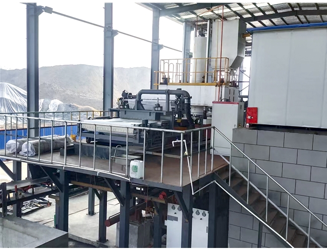 一套智能超高壓疊層壓濾機(jī)安裝完工，投入使用！