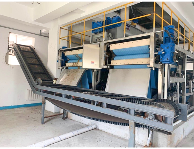 高壓帶式污泥深度脫水機(jī)